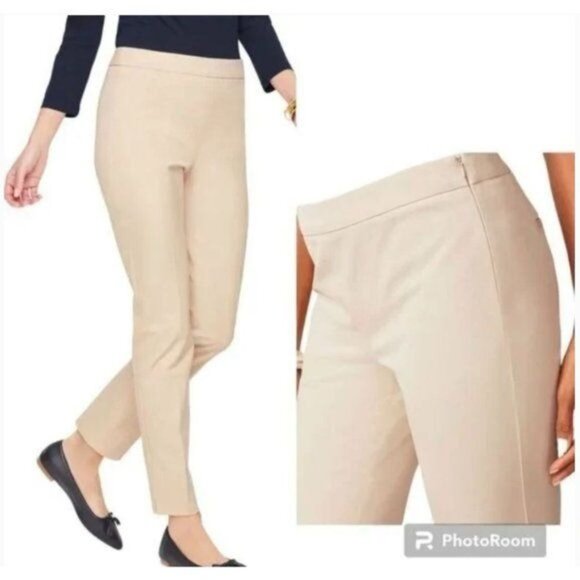 Talbots petites Classic Side Zip Skinny pants, size 8 petite - Picture 1 of 9